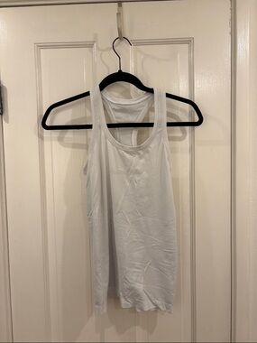 Lululemon White Women's Racerback Tank Top